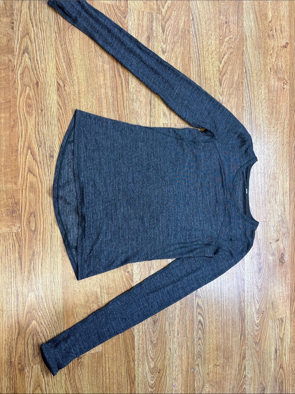 lululemon athletica Women's Long Sleeve Crew Top - Charcoal